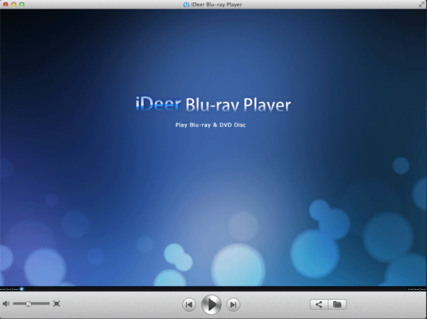 IDeer Blu ray Player for Mac Screenshot